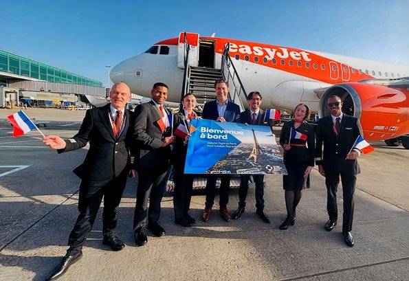 EZY STN-CDG launch