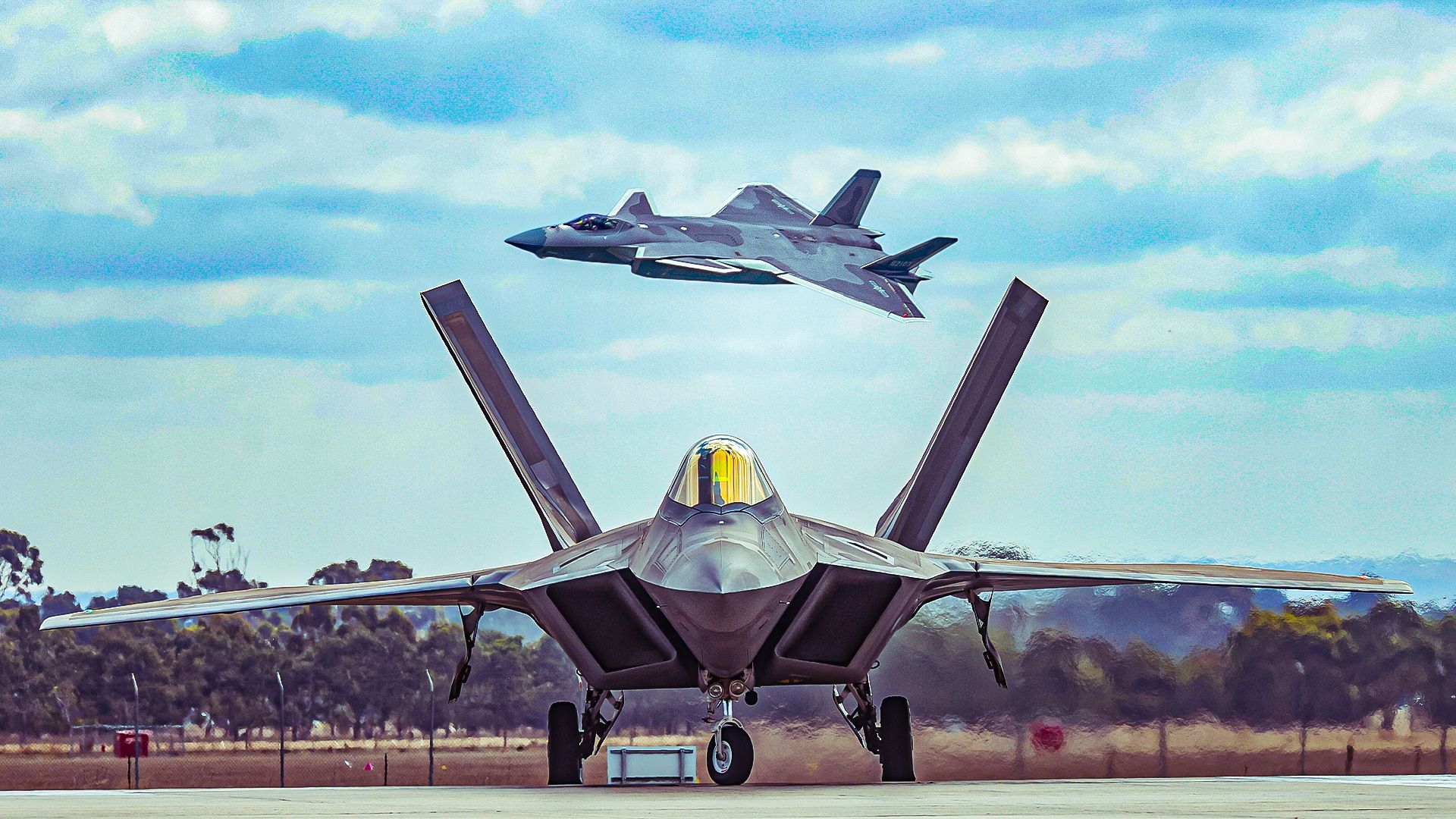 How The F-22 Raptor Stacks Up Against The Chengdu J-20 In 2026