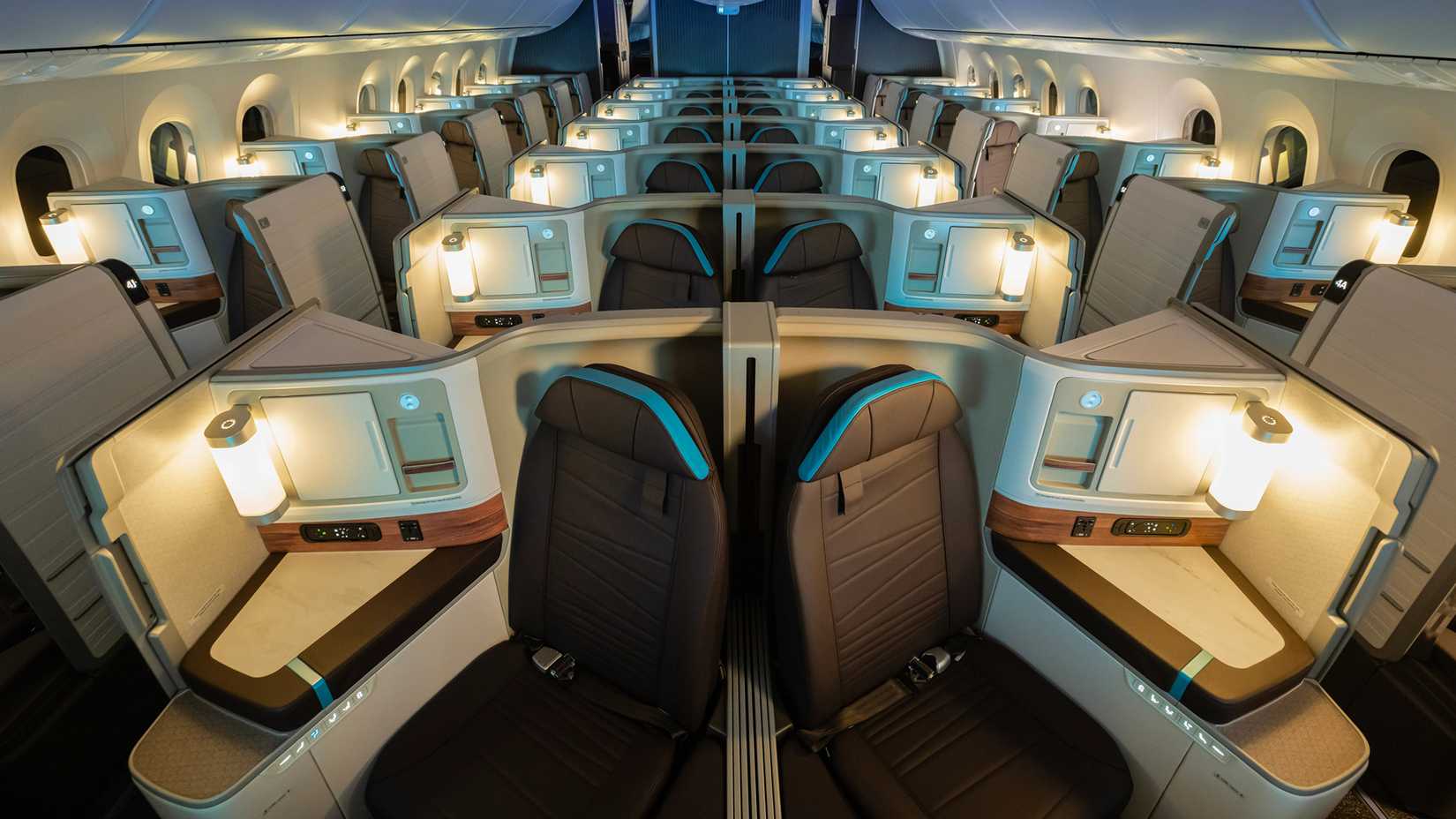 hawaiian airlines 787-9 business suites