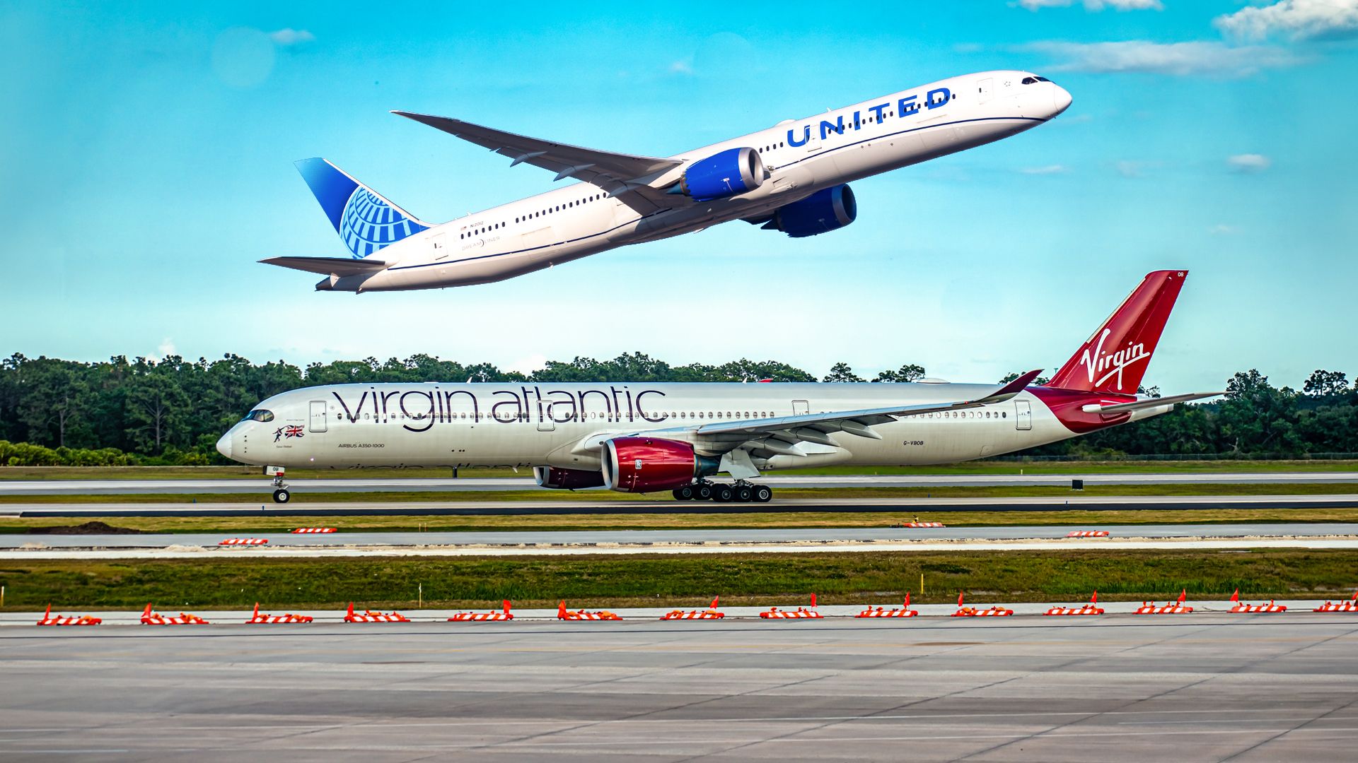 Here’s How Much Bigger The Airbus A350-1000 Is Compared To The Boeing 787-10 Dreamliner