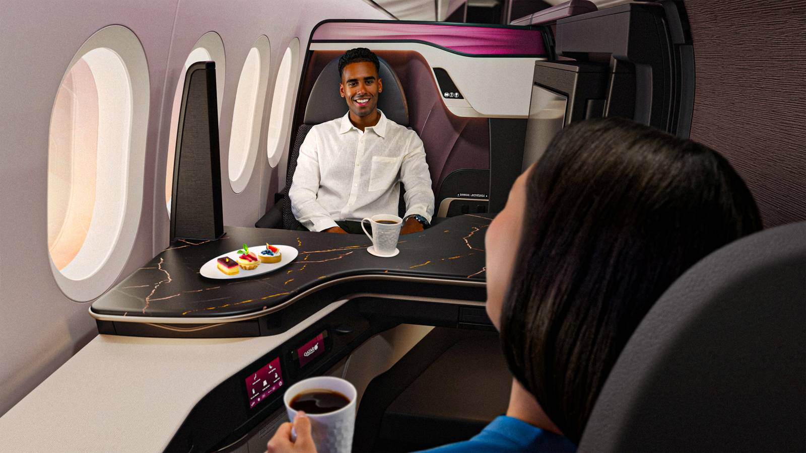 How Qatar Airways' New Business Class Stacks Up Against Emirates In 2026