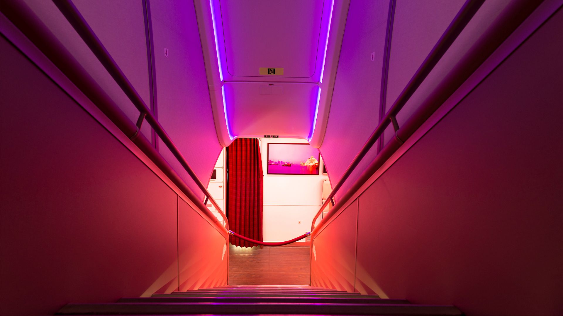 Inside The Airbus A380 Staircase Structure