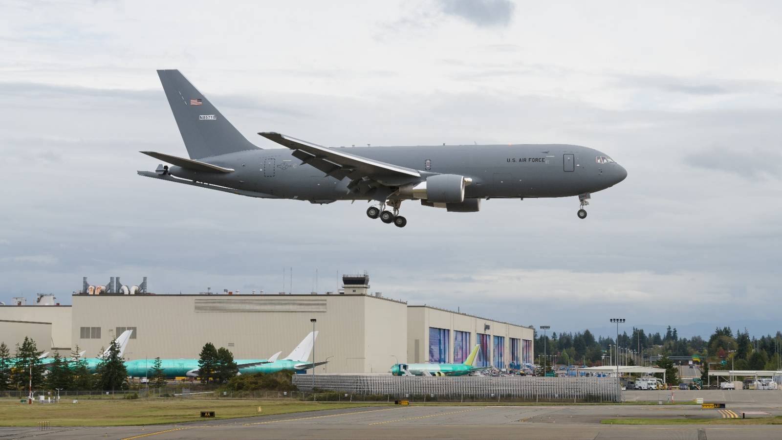 $147,000 Damage: Military KC-46A Tanker Rips Up 25 Foot Section Of Airport Tarmac