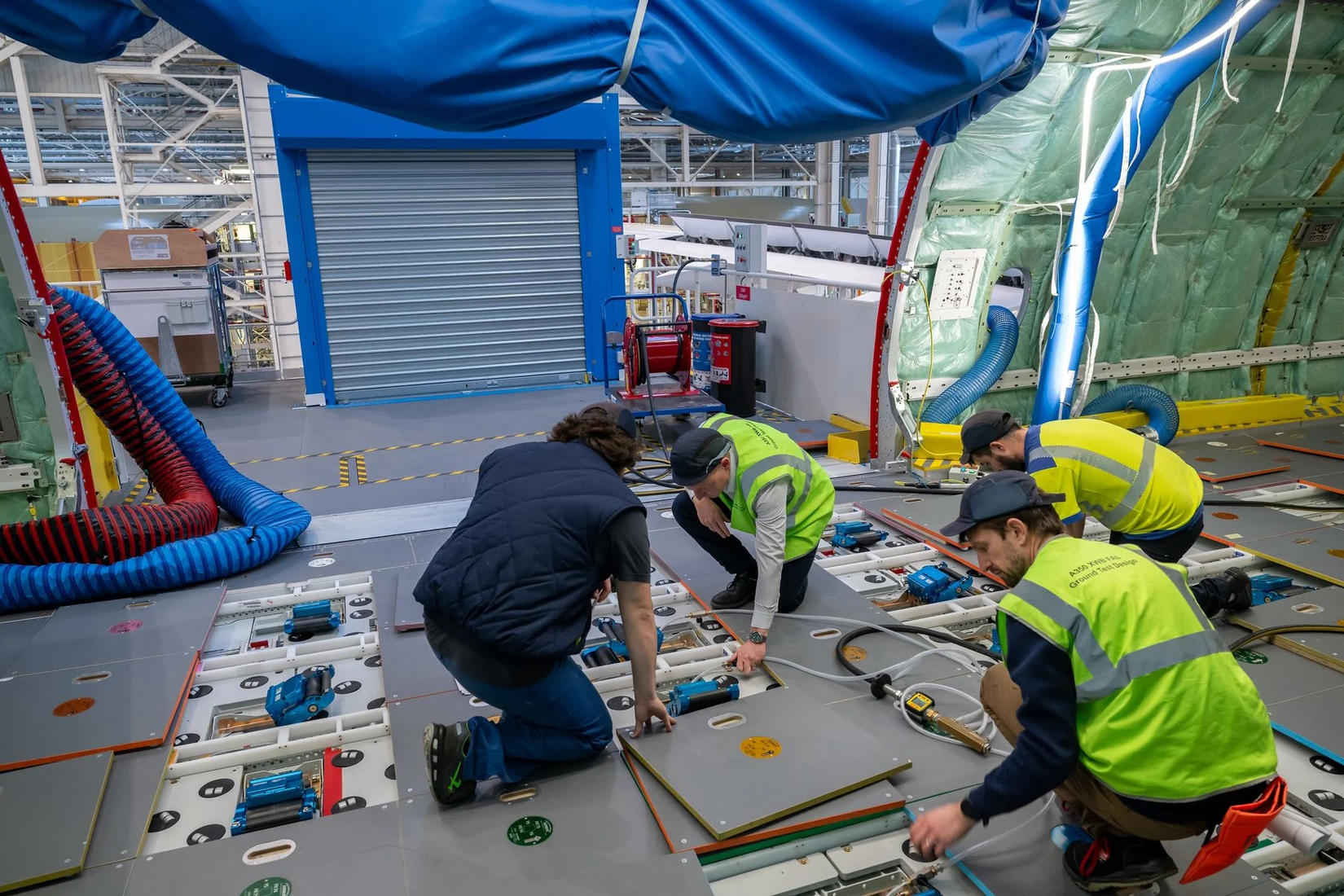 Airbus A350F Ground Testing