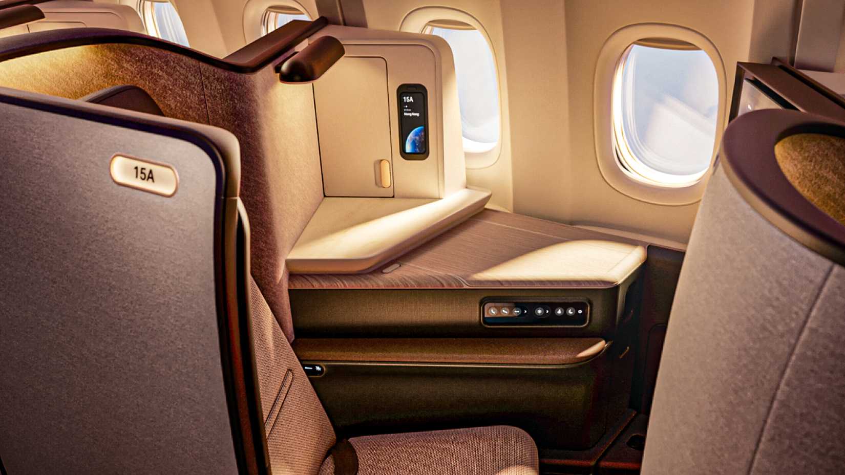 Cathay Pacific business class