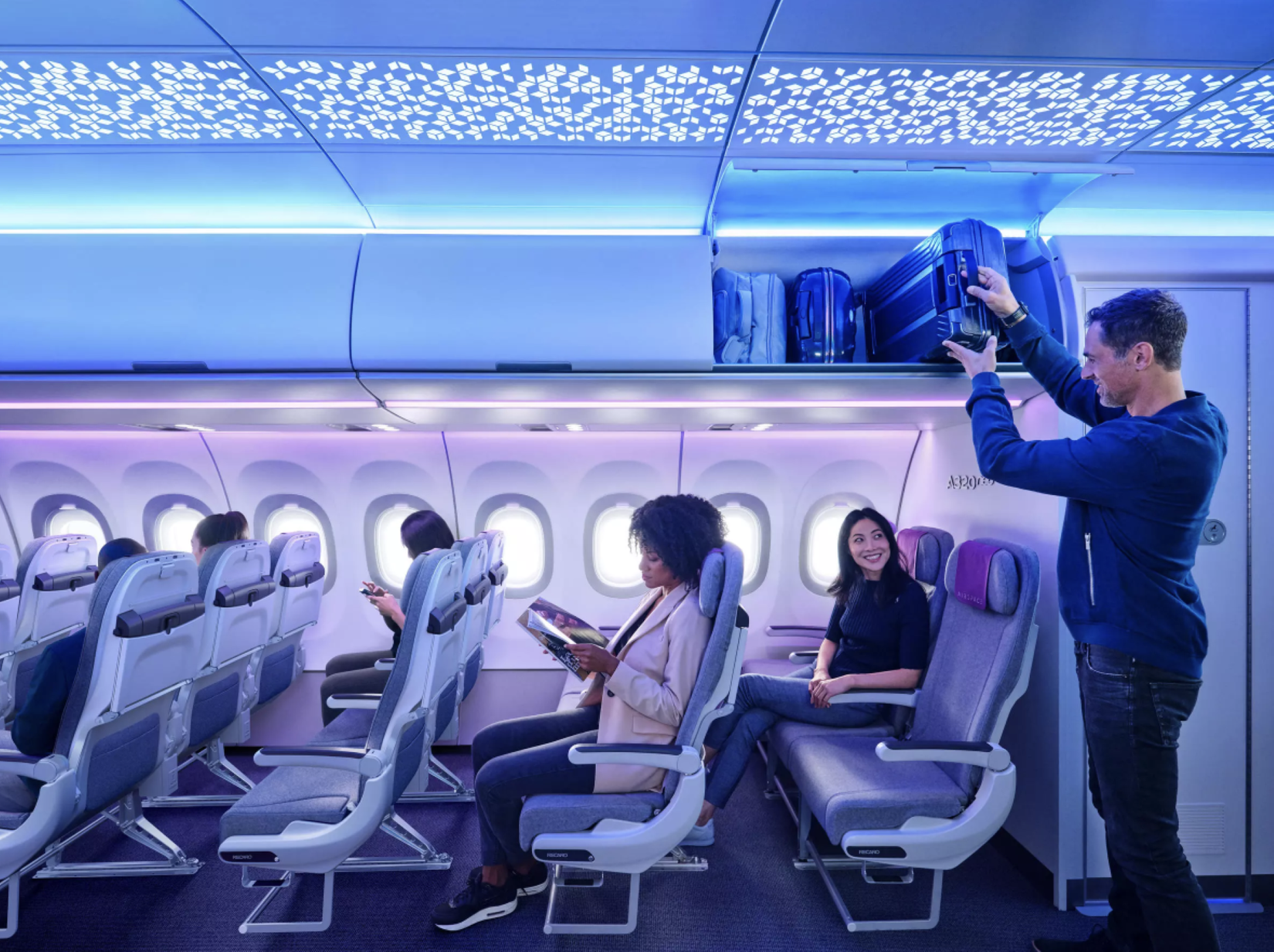 Airbus A320neo Airspace XL Bins