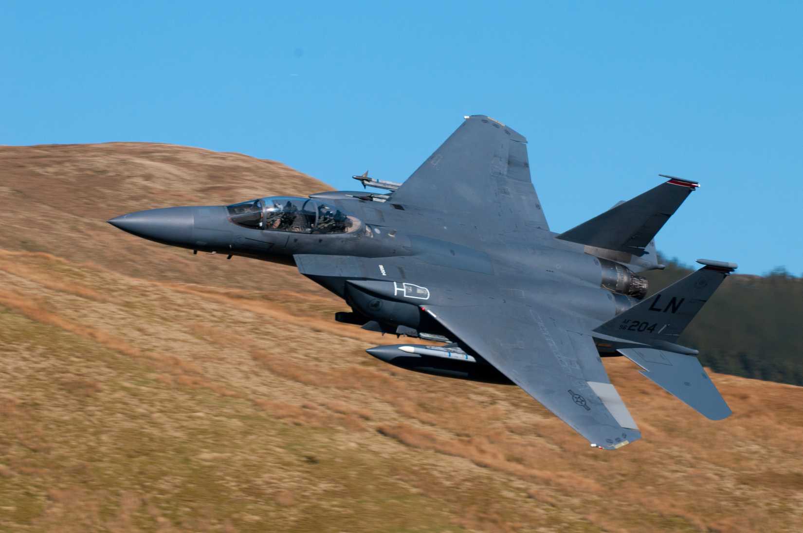 USAF F-15E Inflight