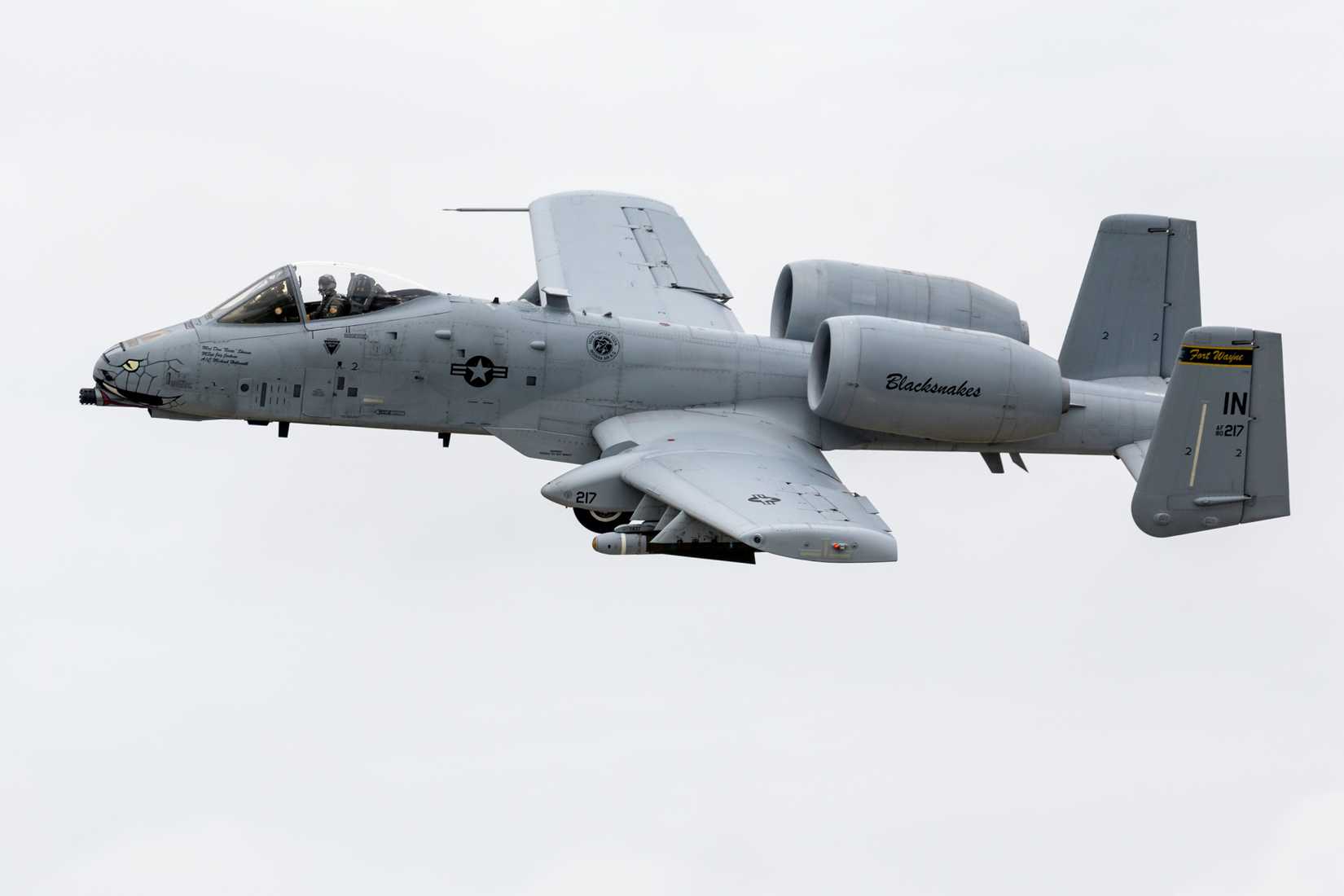 An A-10 Warthog 