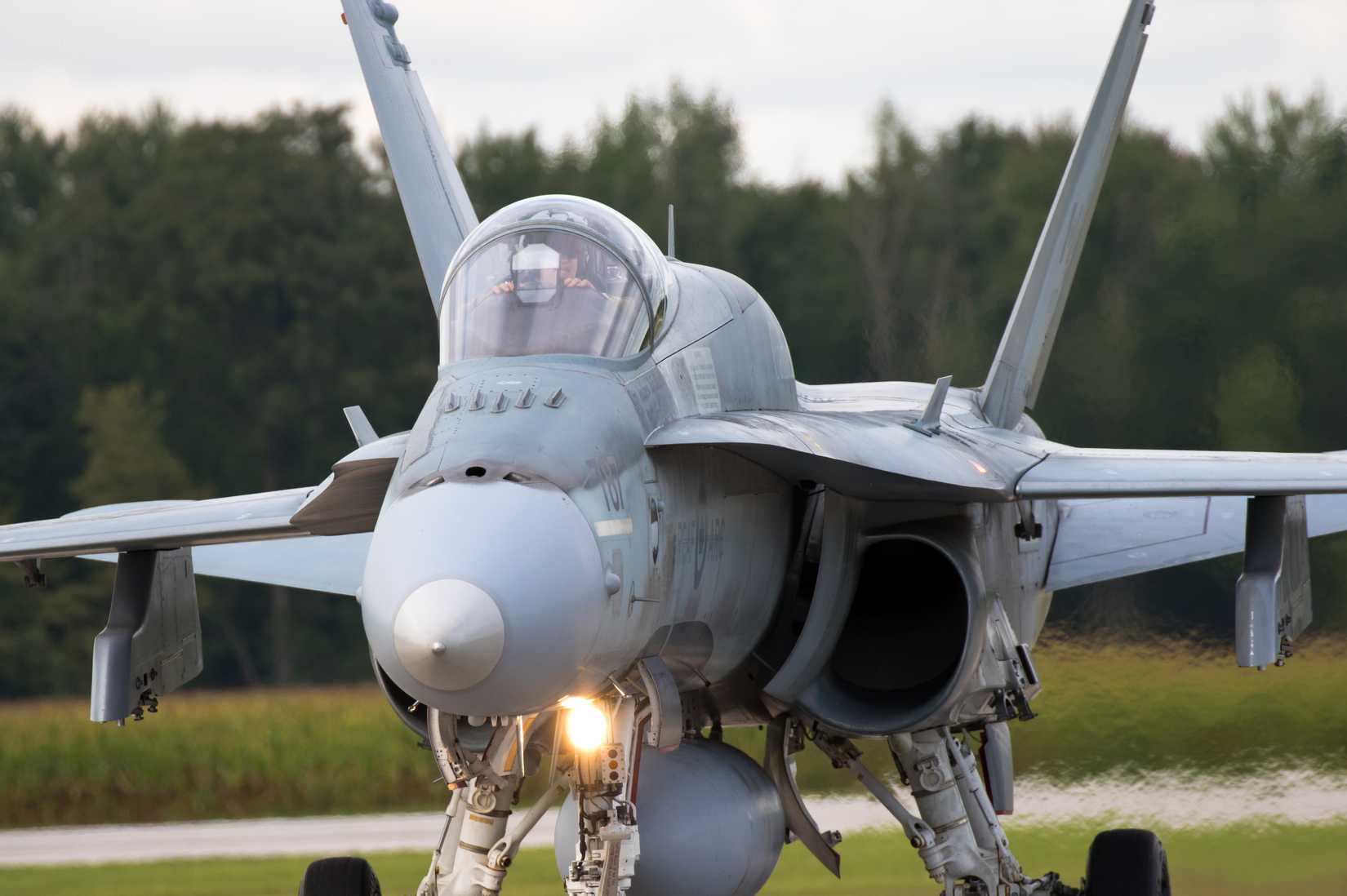 A Canadian F/A-18 Model