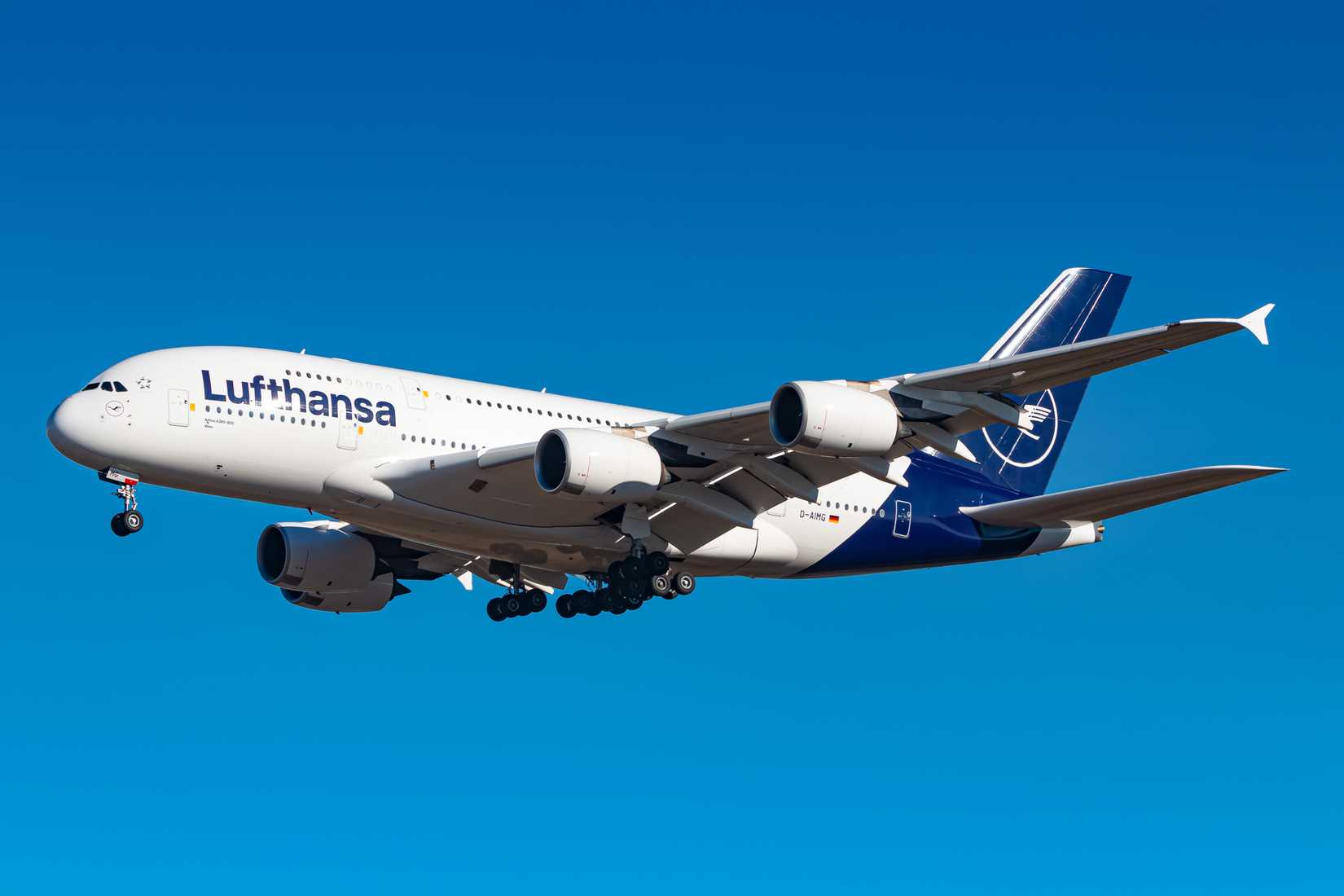 Lufthansa A380 Inflight