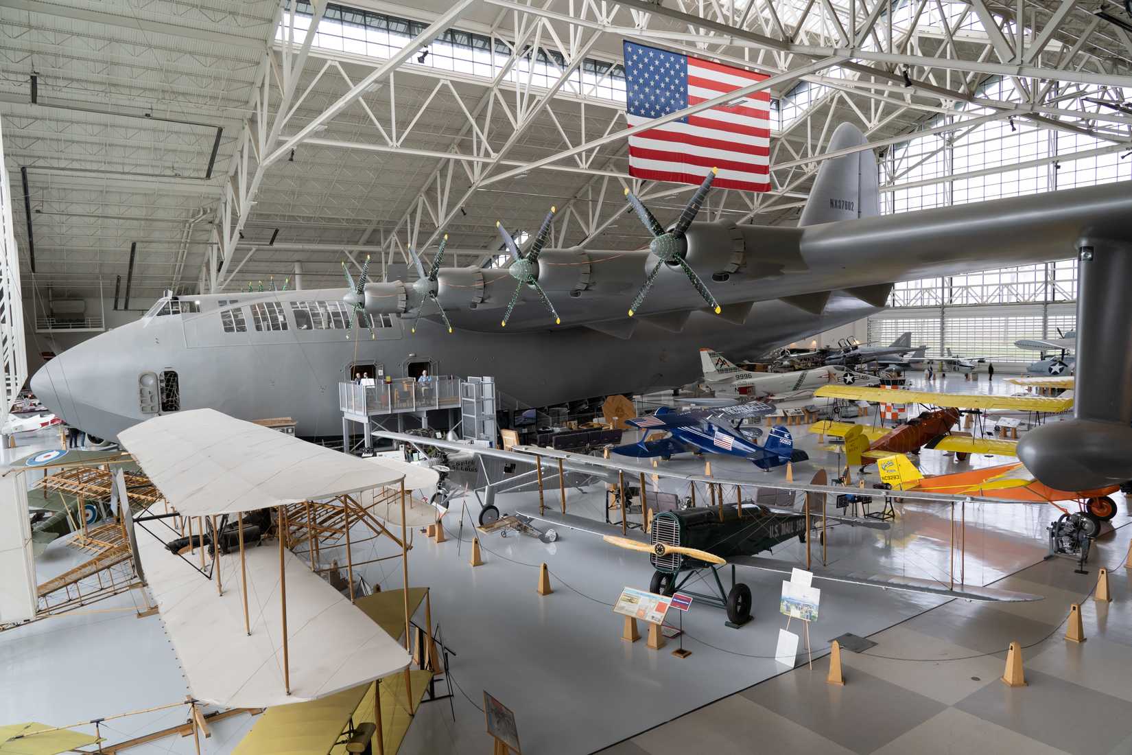 Hughes H-4 Hercules on display