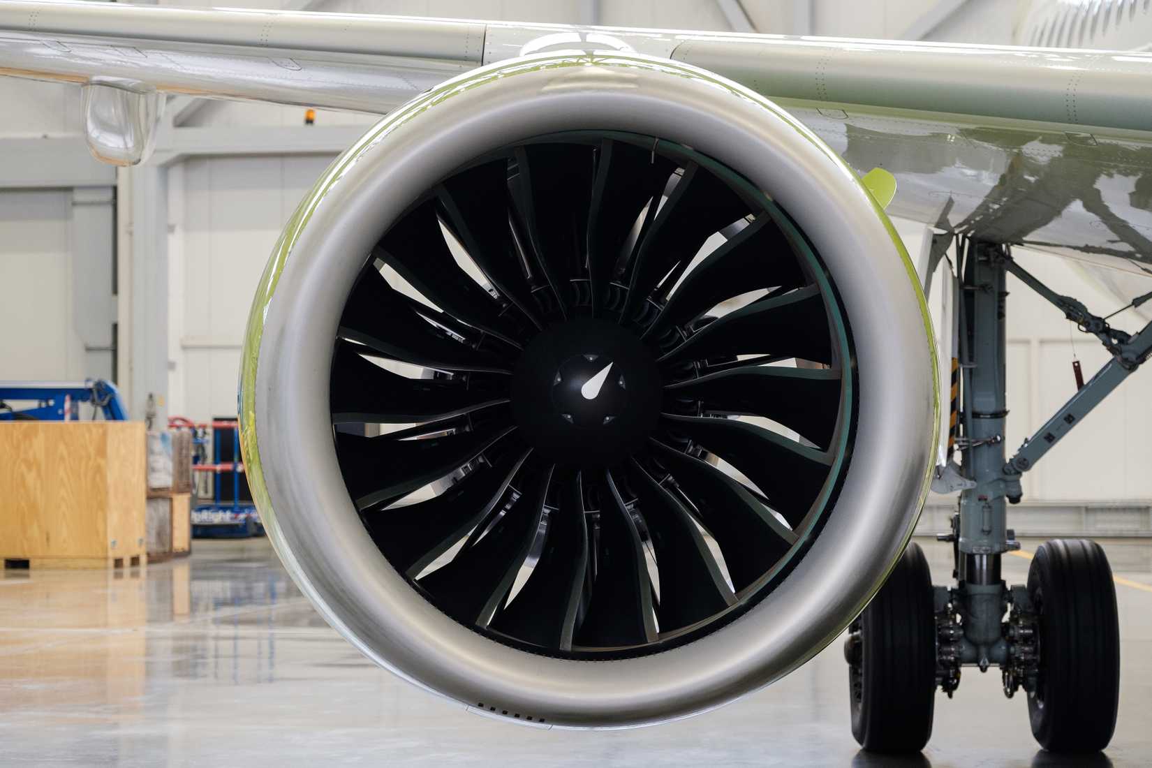 PW GTF Engine Closeup