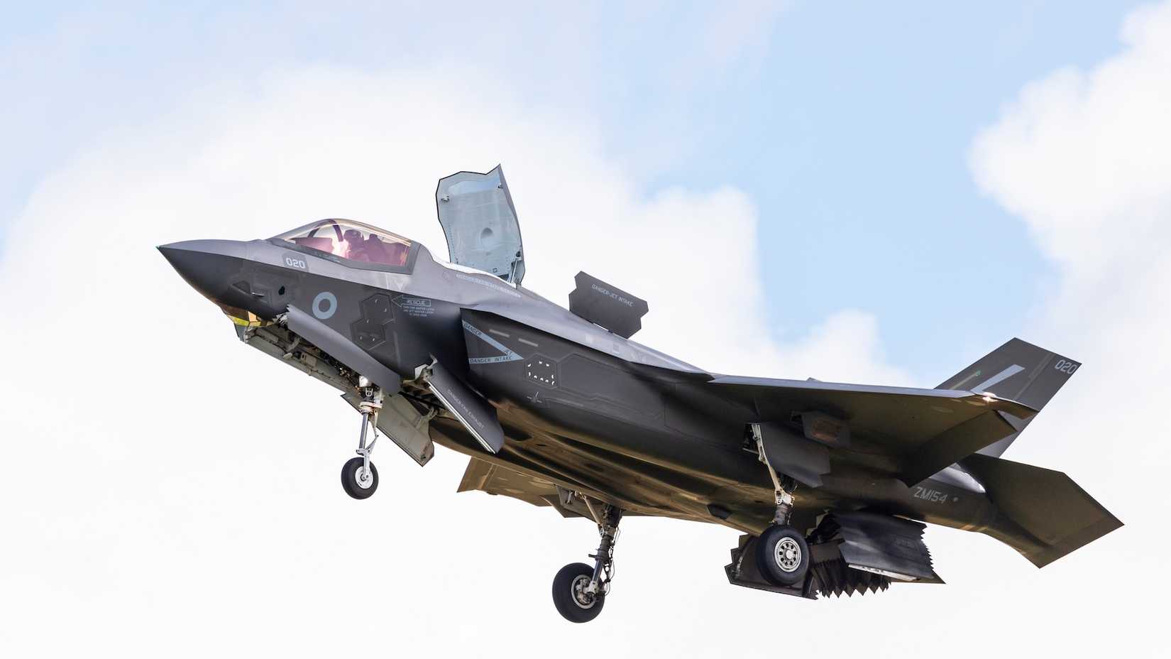 F-35 Lightning II In The Sky