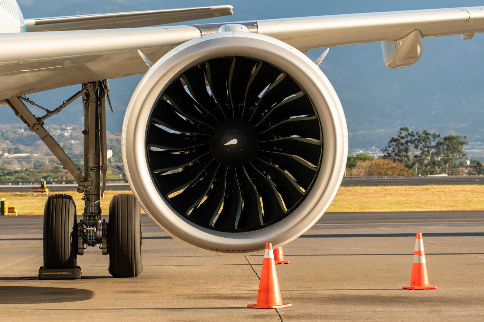 PW GTF Engine Closeup