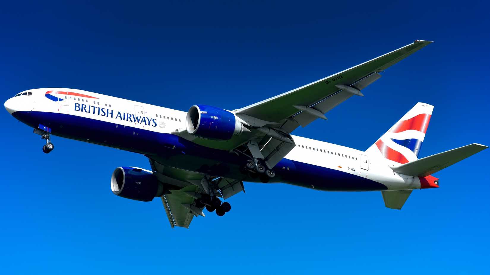 British Airways Boeing 777-200ER on final approach