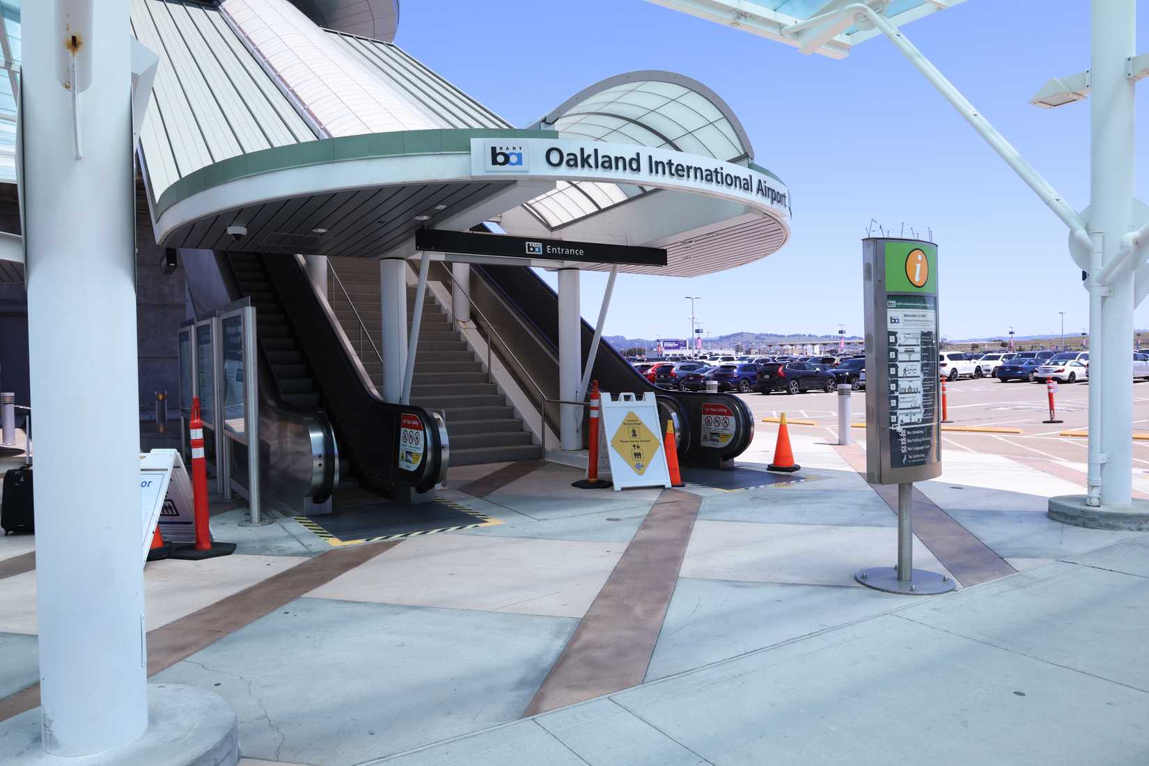 Oakland Airport Entrance
