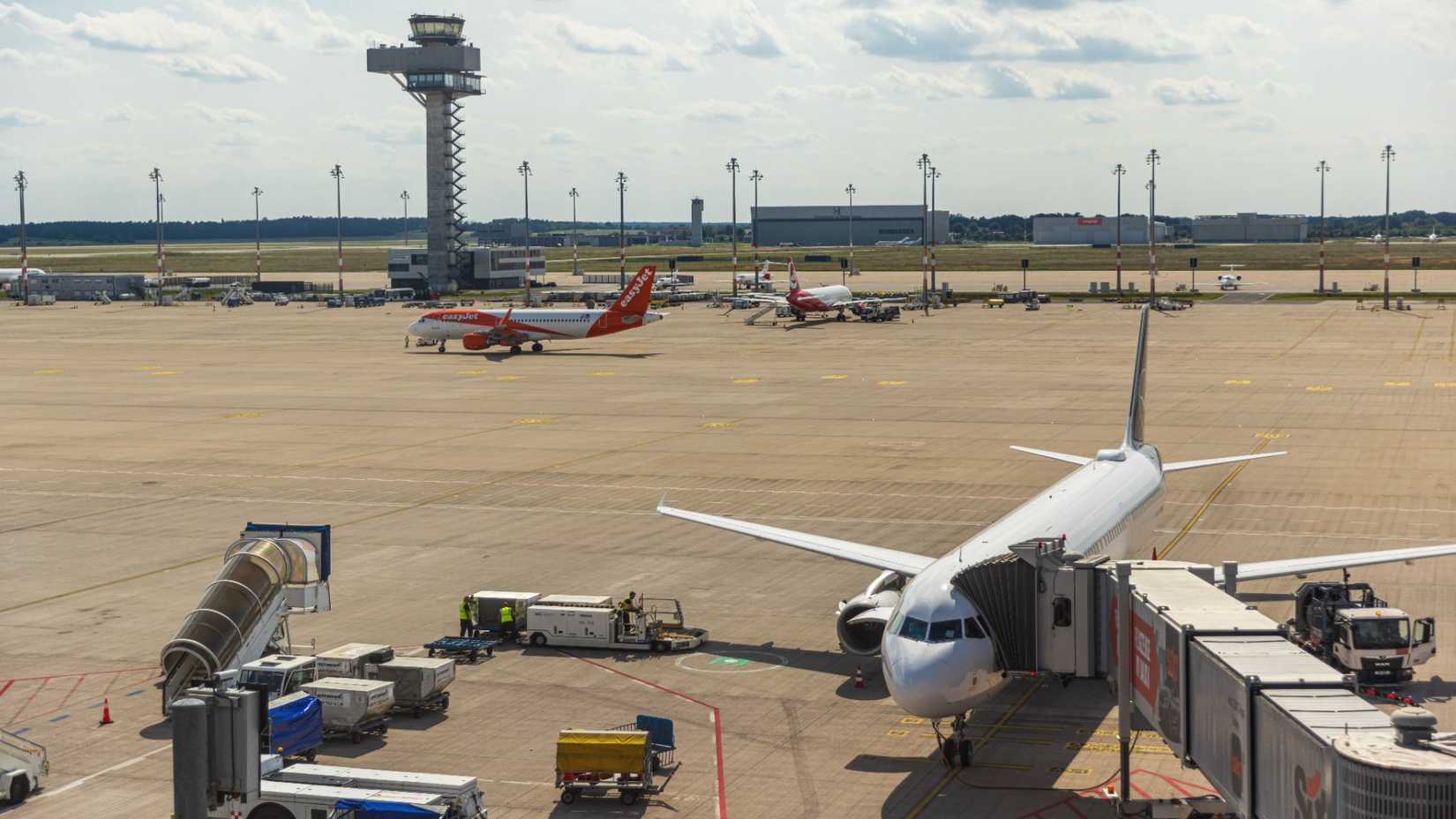 Berlin Airport Apron