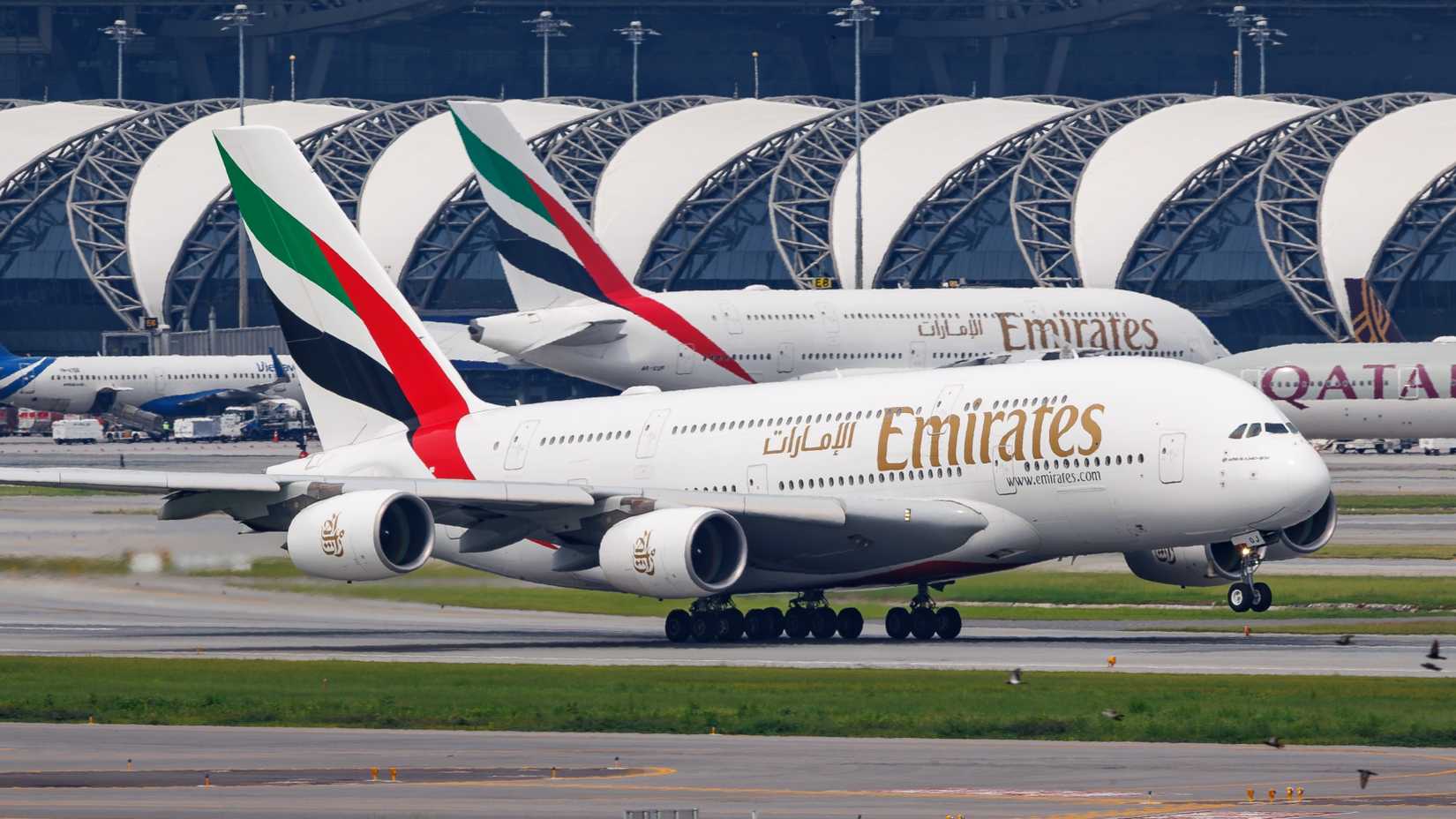 Emirates Airbus A380s at BKK