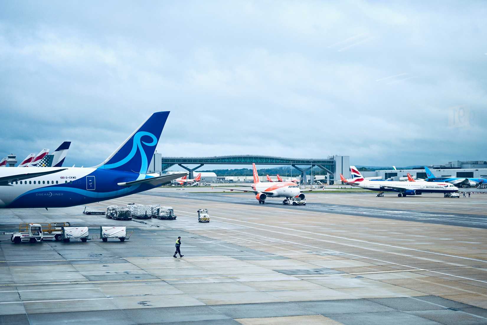 London Gatwick Airport Apron