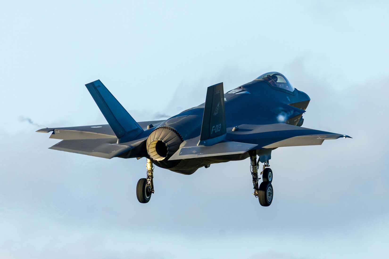 An F-35 Lightning II Model