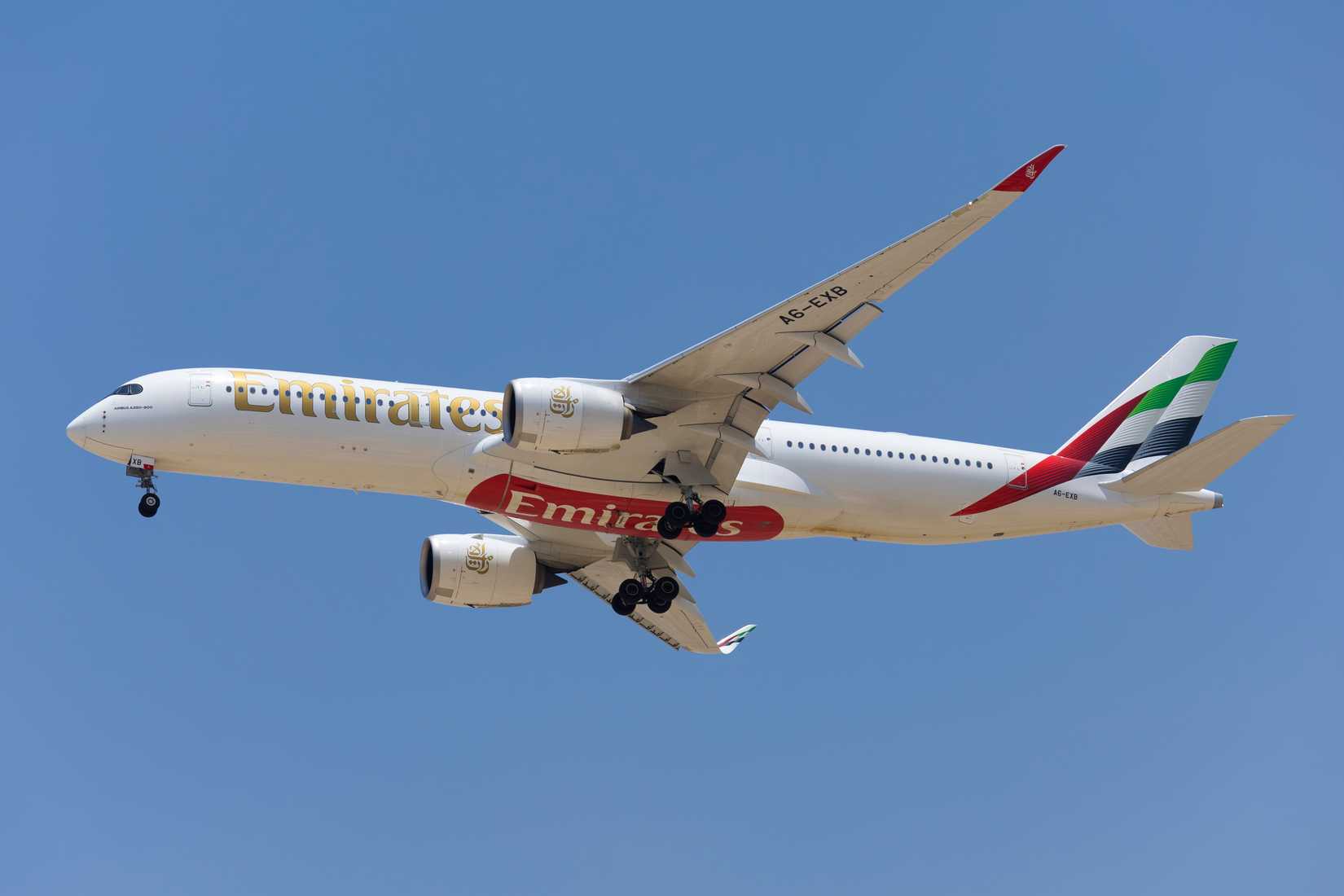 Emirates A350 Inflight