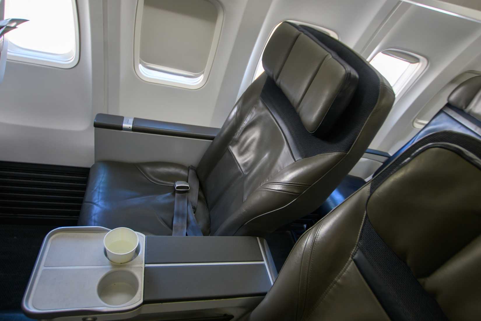 Alaska Airlines First Class