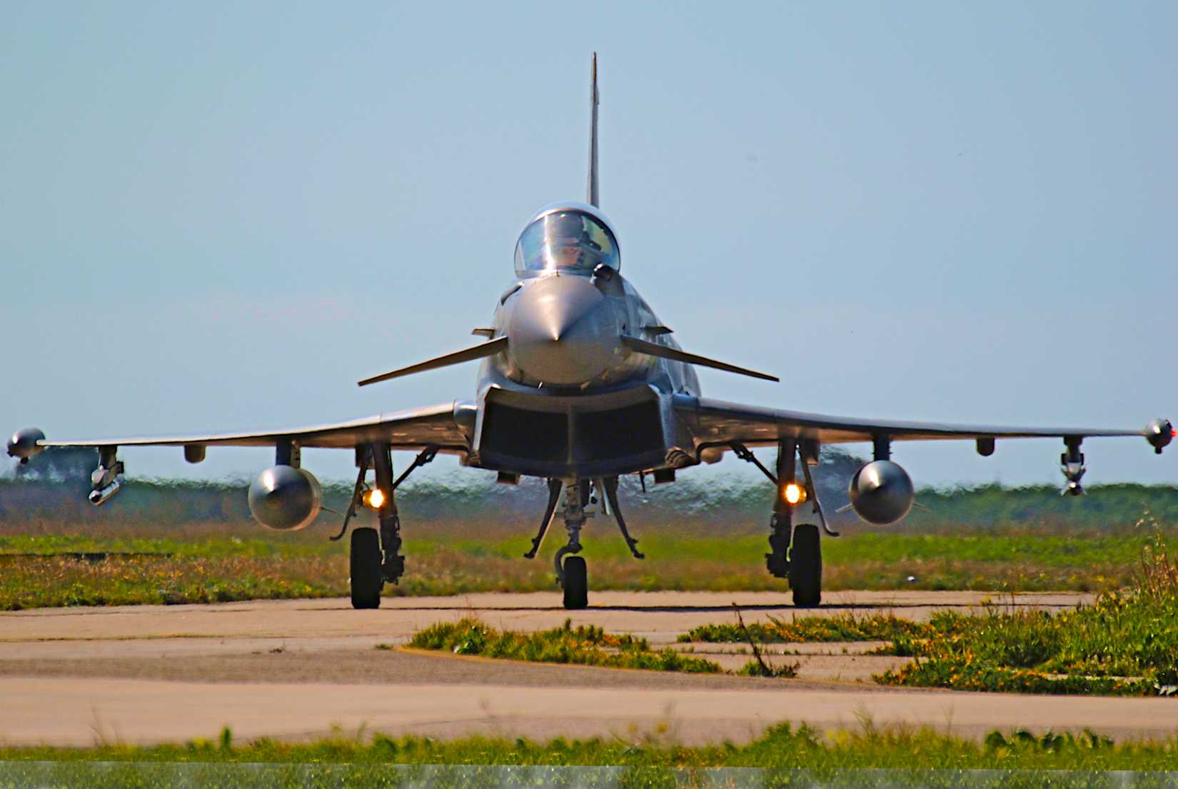 Eurofighter Typhoon of Italian Air Force at Typhoon Flag 2026 Exercise, Trapani Birgi