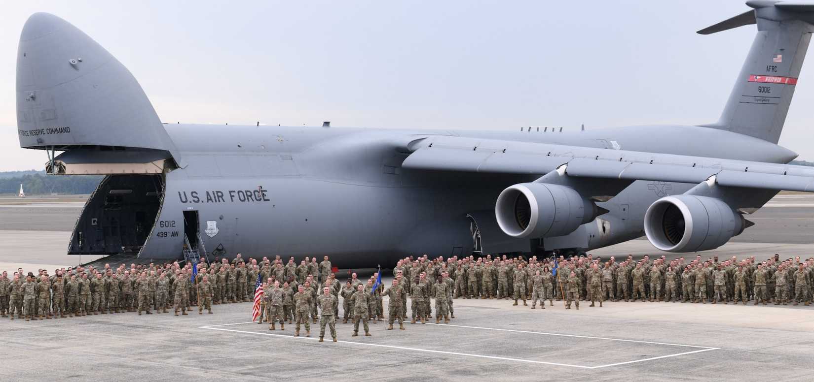 The 439th Aircraft Maintenance Group performs on-equipment maintenance support to maintain the health of eight assigned C-5M aircraft.