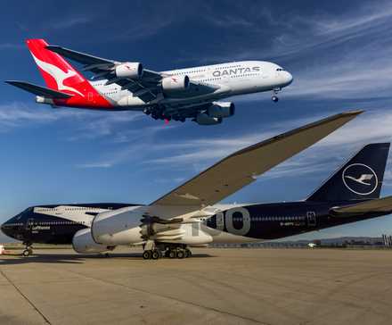 The Striking Differences Between The Boeing 747-8 & Airbus A380