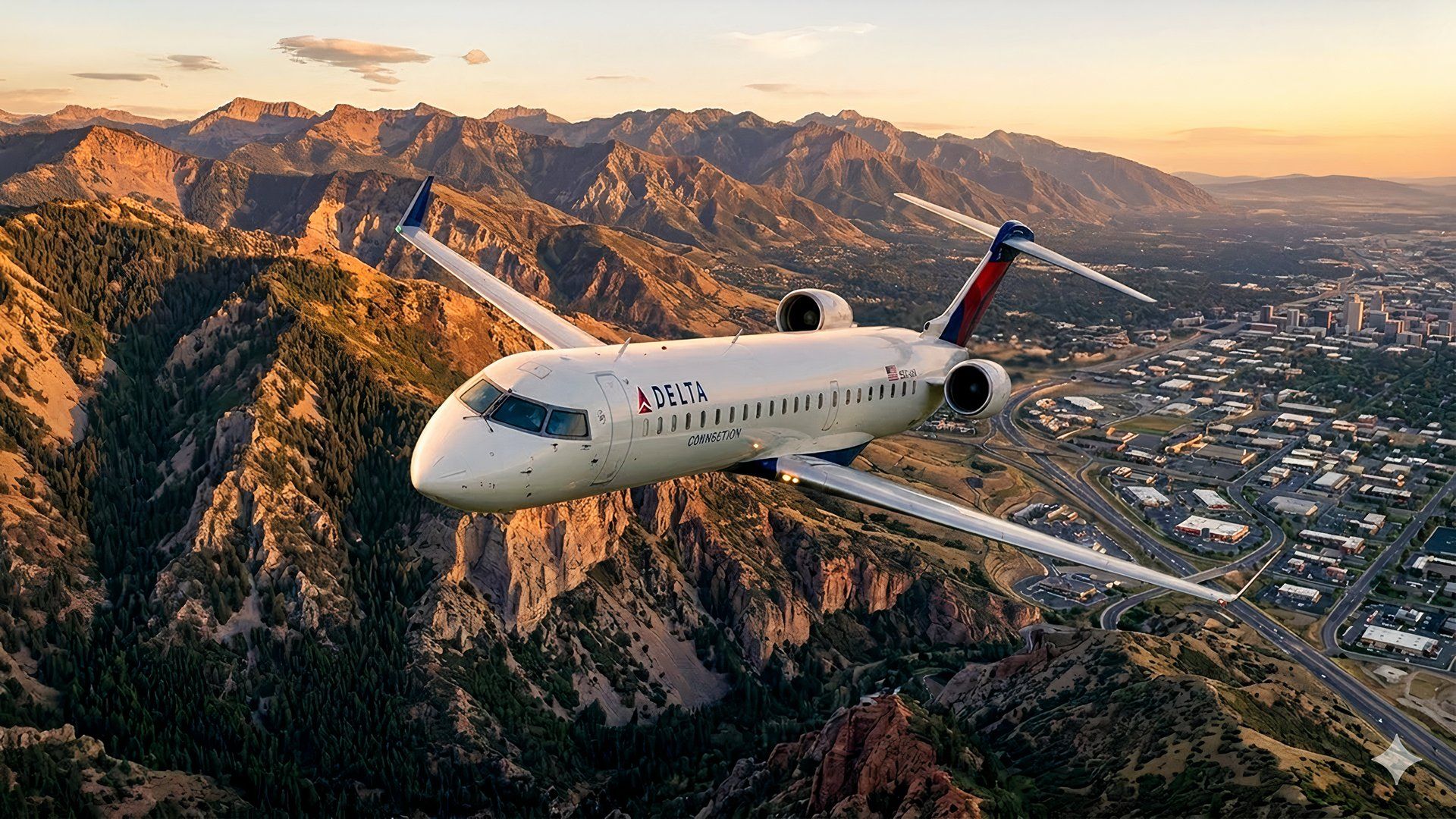 Delta Connection CRJ900 mock up