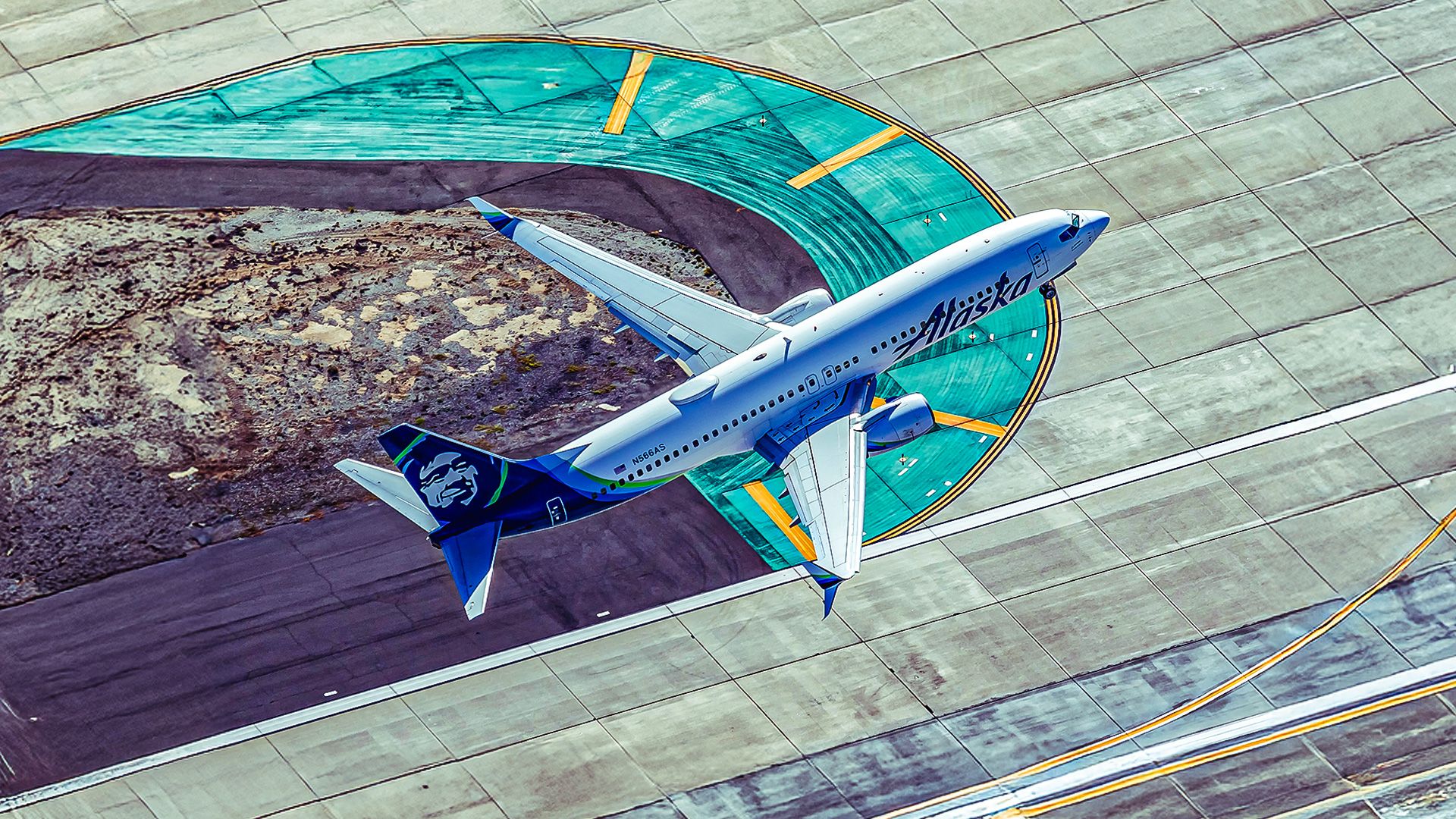 Alaska Airlines Boeing 737-800 Custom Thumbnail