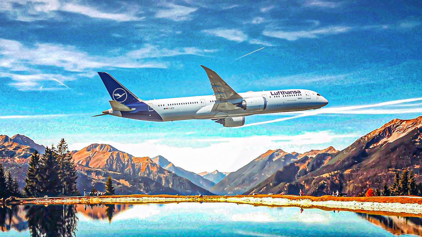 A Few Hundred Feet: Lufthansa 787 Performs Go-Around Directly Above Qatar Cargo 777