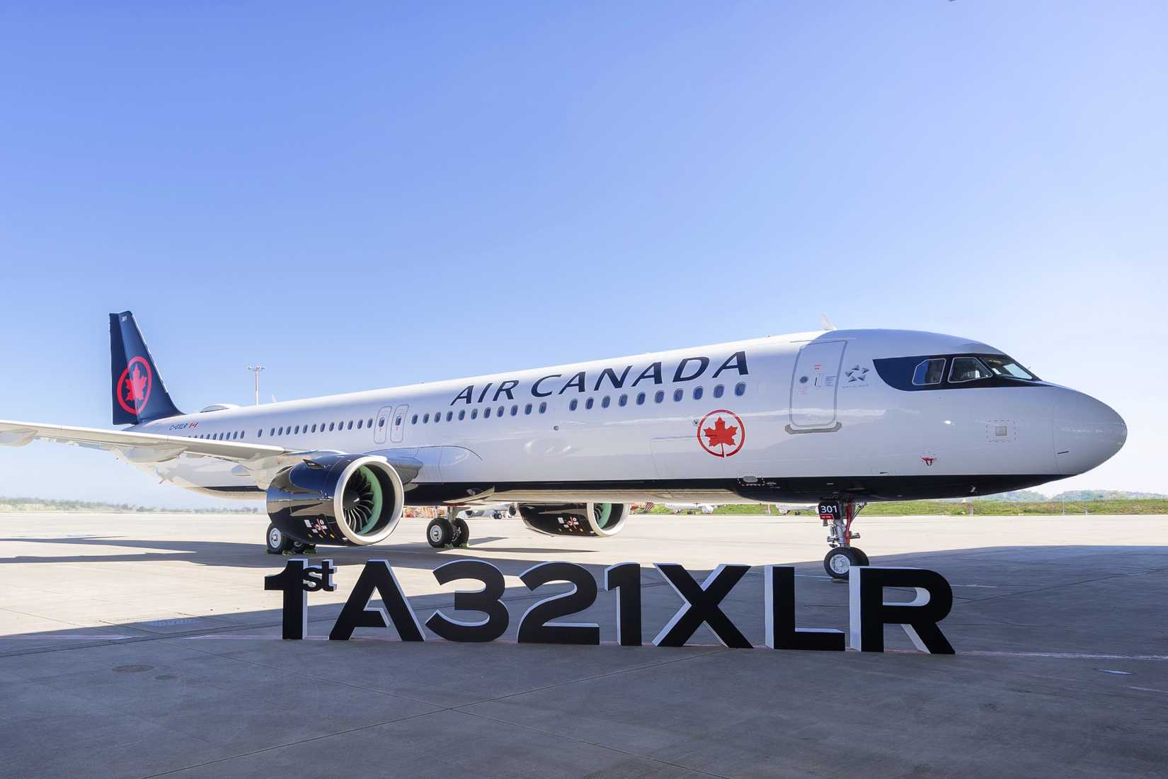 Air Canada Airbus A321XLR first delivery
