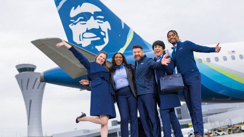 Alaska Airlines cabin crew gender inclusive