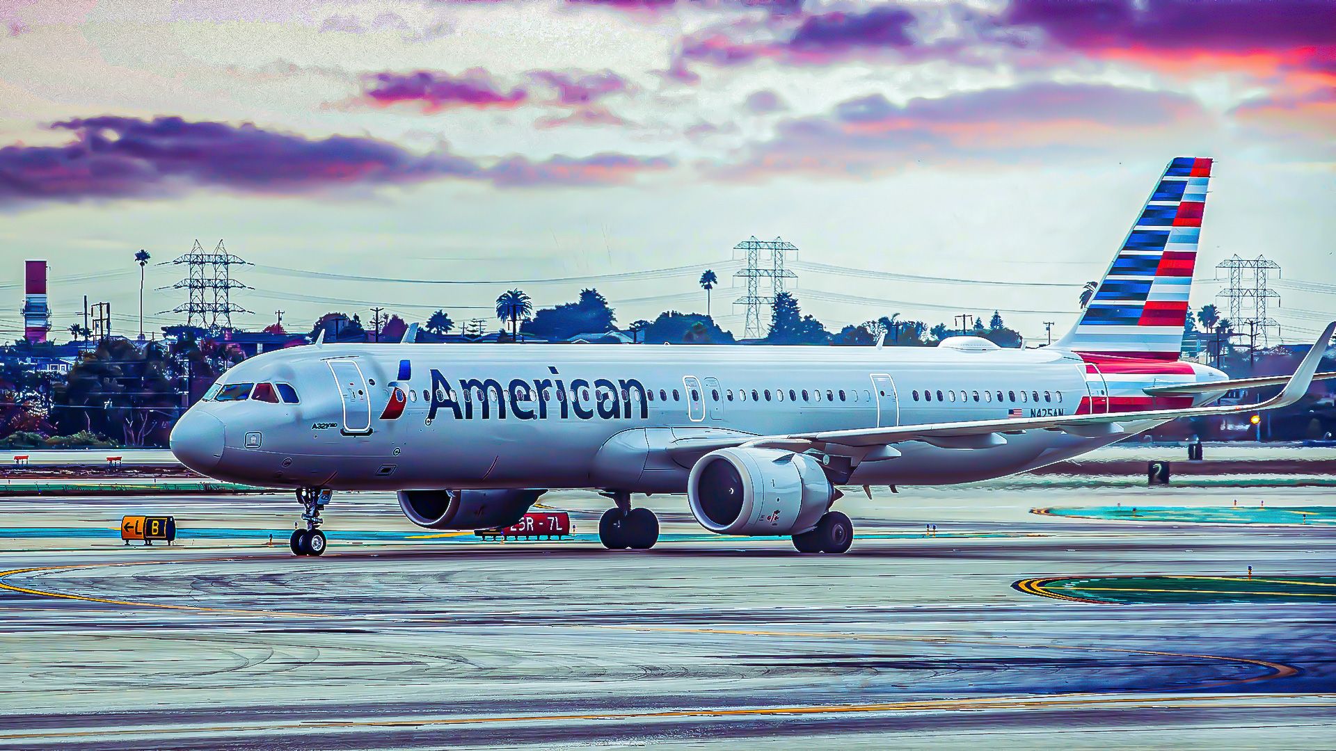 American Airlines Airbus A321neo Custom Thumbnail