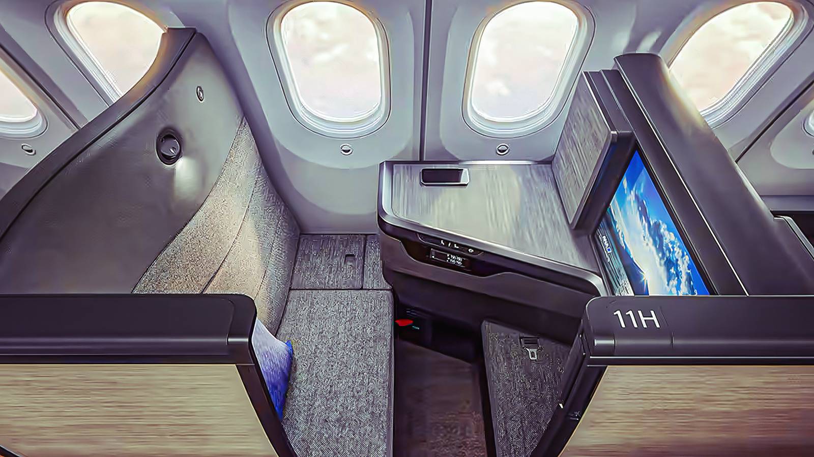 The Striking Engineering Trick That Fits A Full-Door Business Suite Into The Boeing 787-9 Dreamliner