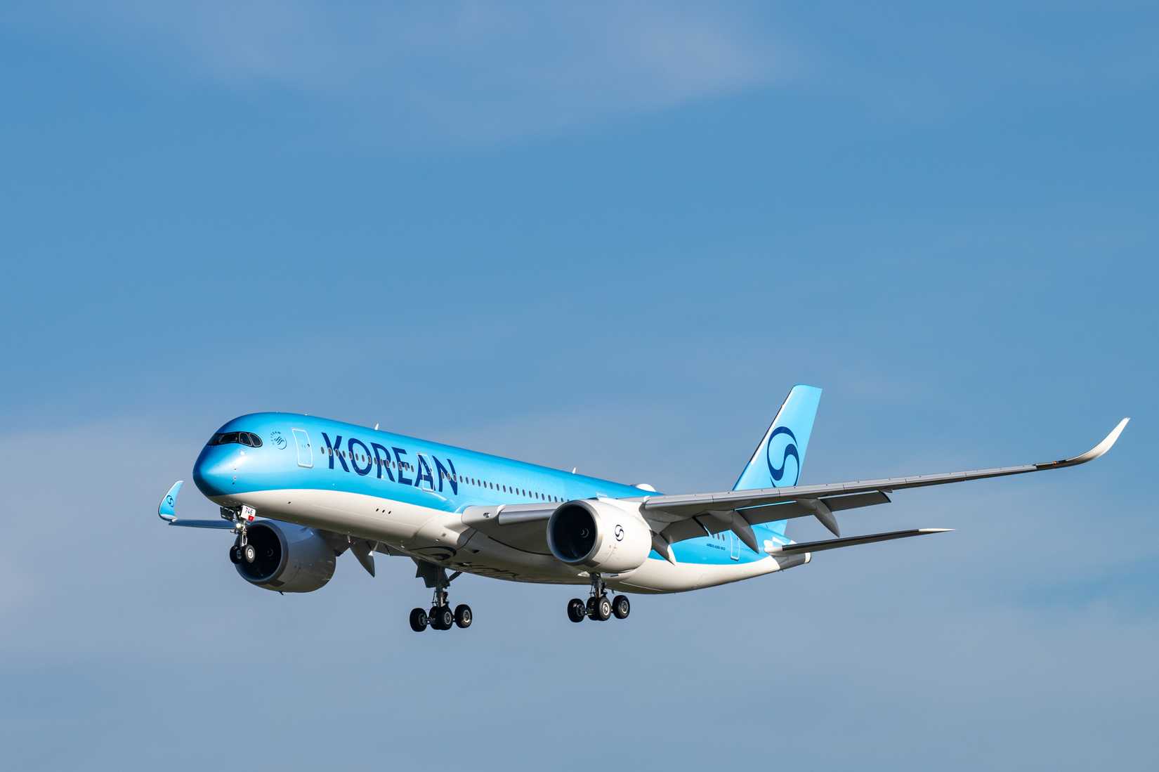 A350 Korean Air MSN771 First flight-landing