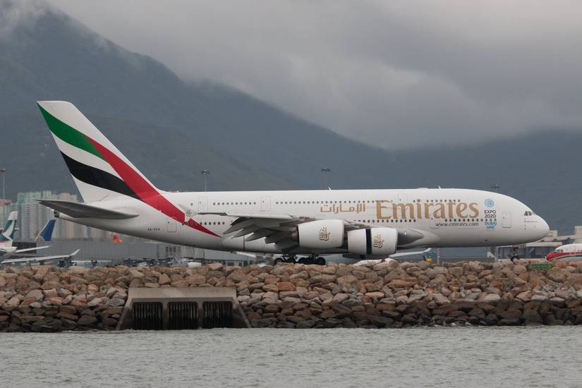 Emirates A380 A6-EEA