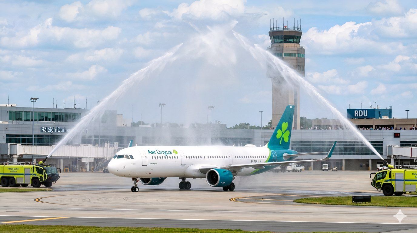 Aer Lingus A321XLR mock up