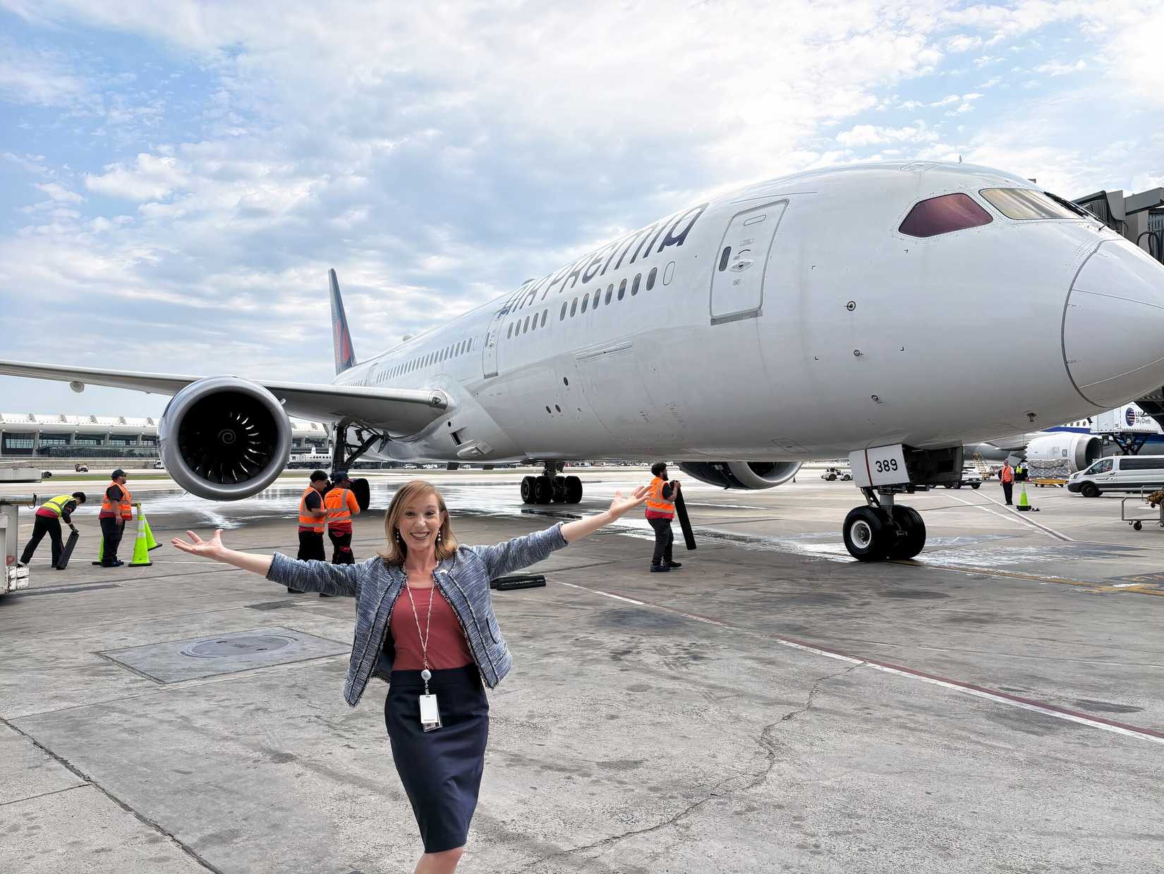 Air Premia Dulles launch