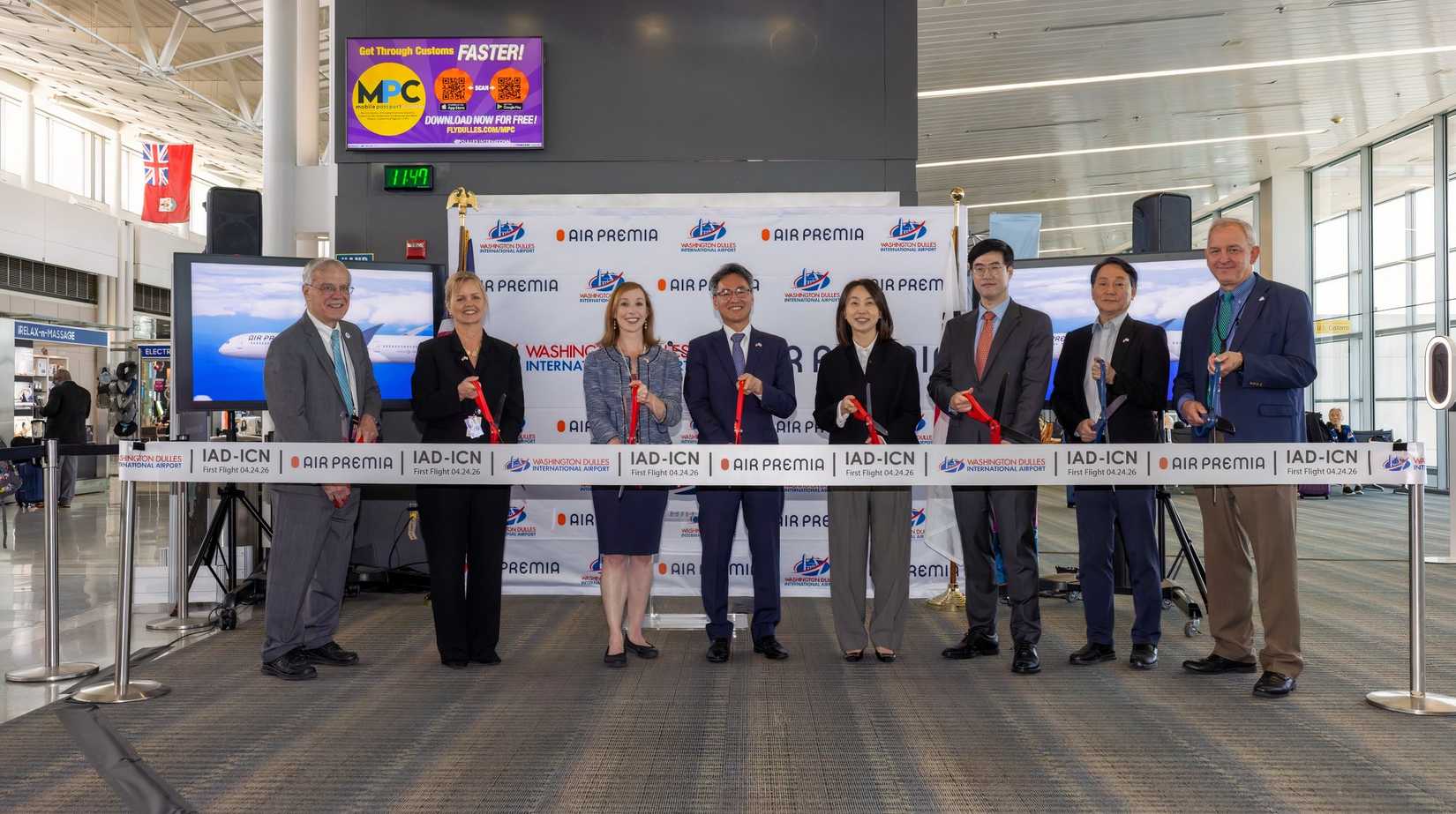 Air Premia Dulles launch2