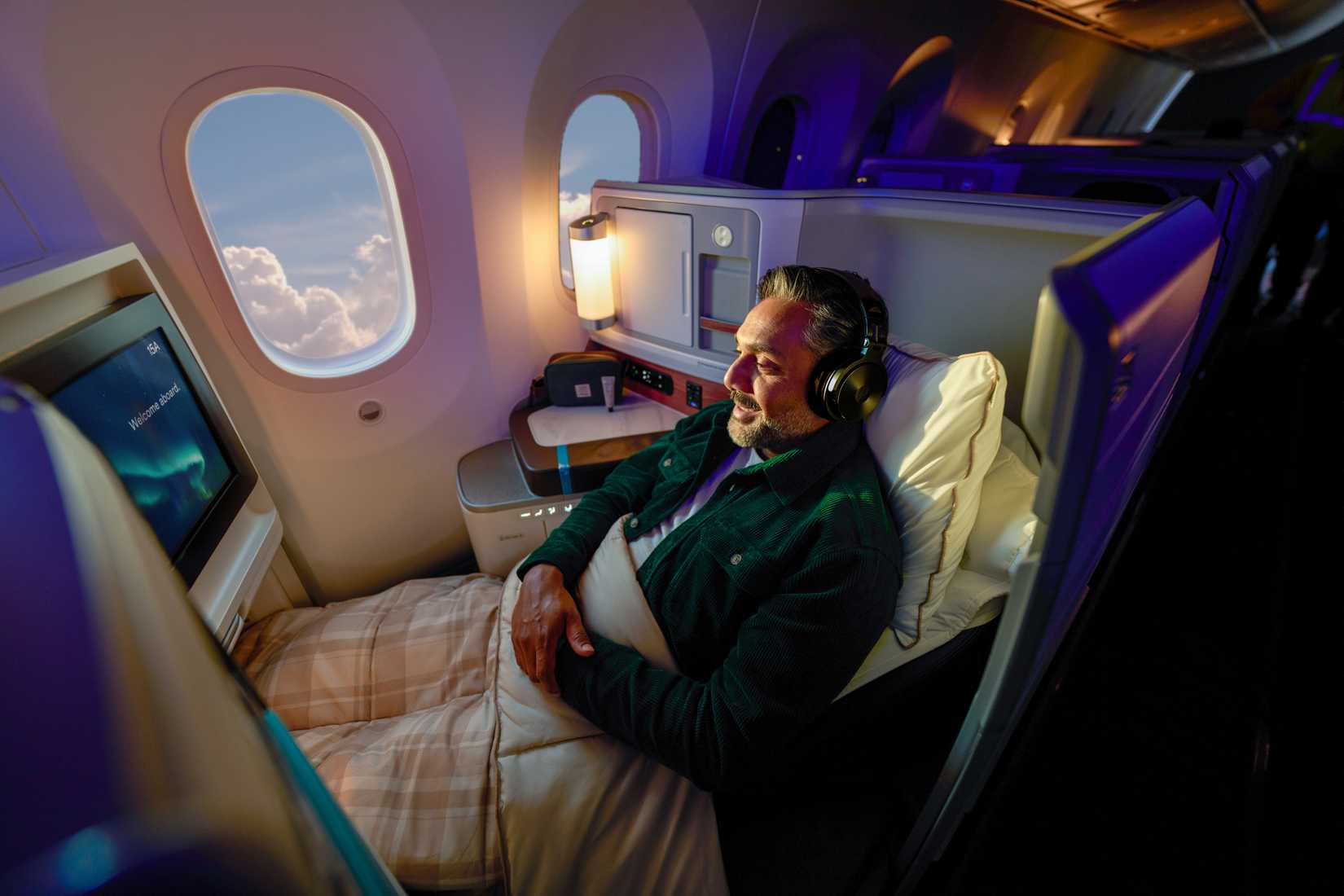 Alaska Airlines Boeing 787-9 Business Class