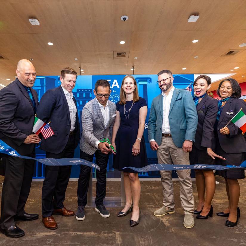 Alaska Airlines Rome launch1