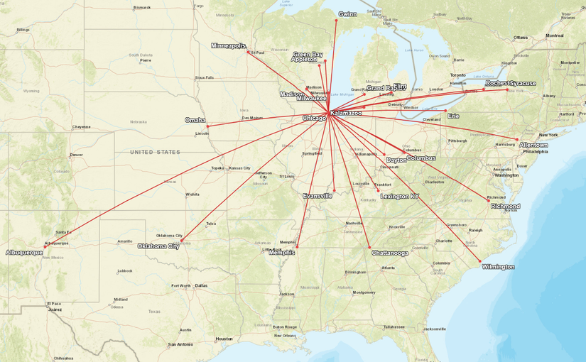 American Airlines Chicago Route Cuts