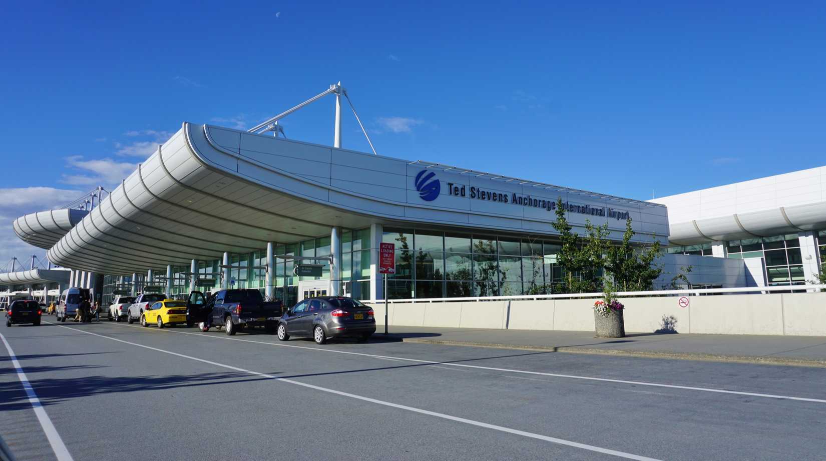Anchorage Airport Entrance