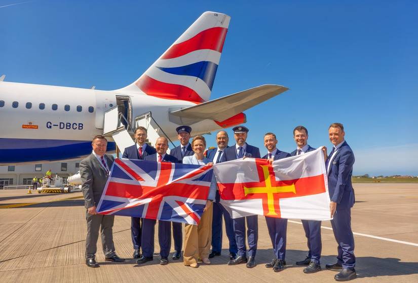 BA LHR-GCI launch