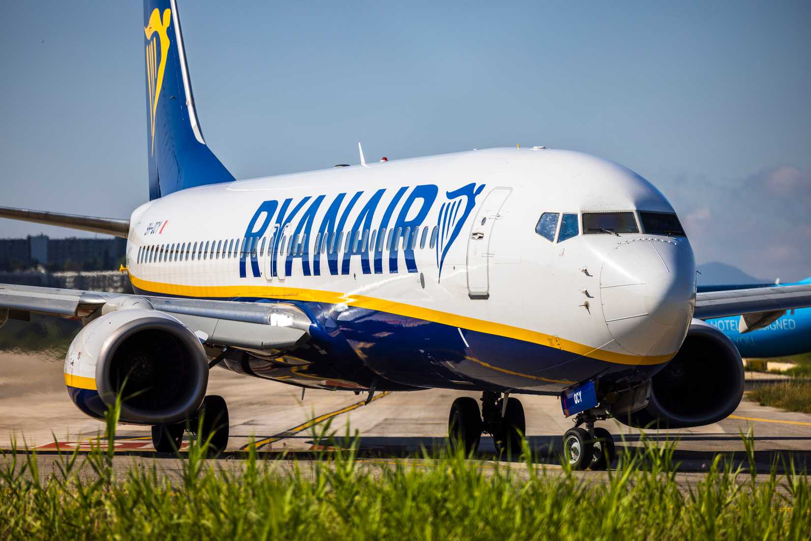 Boeing 737-8AS (registration 9H-QCY) operated by Malta Air for Ryanair.