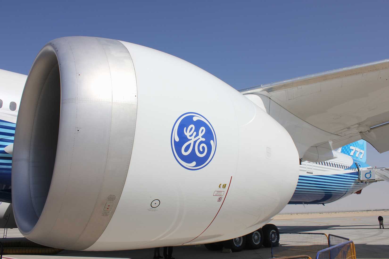Boeing 777-9 GE9X Engine Close Up