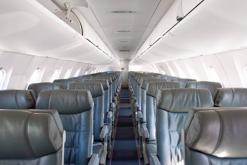 Canadair CL-600-2D24 Regional Jet CRJ-900ER with NextGen cabin with larger windows and new interior design by Konstantin von Wedelstaedt