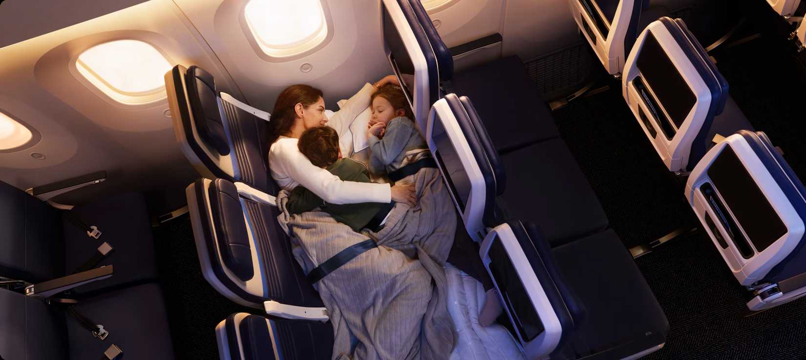 United Airlines Relax Row